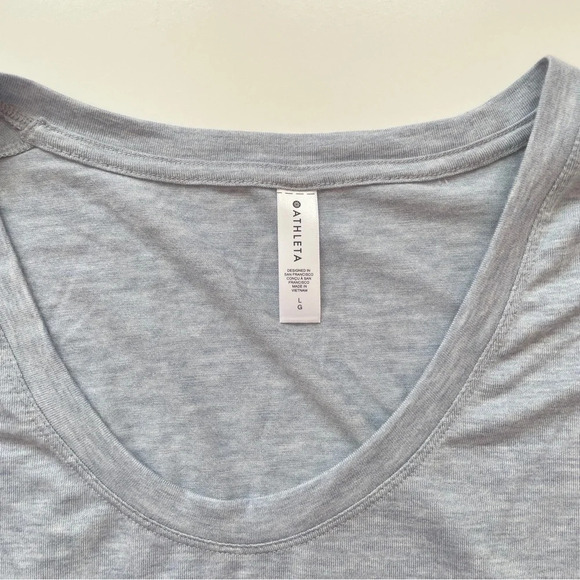 ATHLETA Cloudlight Stratus Top in Light Blue Size Large - Picture 4 of 10